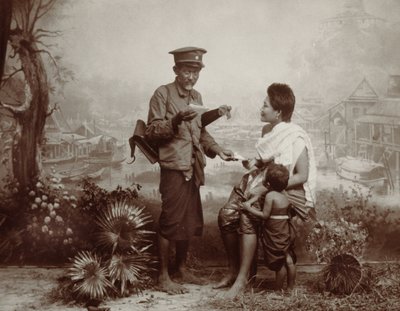 Early Postal Service in Thailand by Robert Lenz